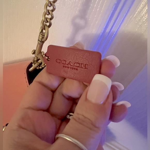 COACH TABBY Leather Chain Crossbody Wallet Clutch - FREE SHIPPING! - Picture 6 of 15